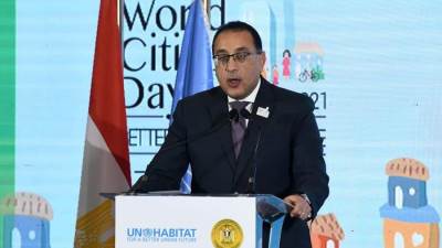 رئيس الوزراء يلقي كلمة في الاحتفال بيوم المدن العالمي بالأقصر