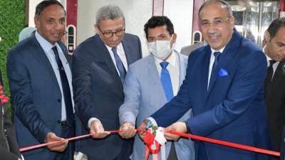 وزير الرياضة يفتتح المقر الجديد لنقابة المهن الرياضية
