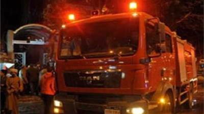 حريق يلتهم اتوبيسات داخل جراج خاص في رمسيس