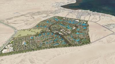 مكادي هايتس احدى مدن أوراسكوم للتنمية بالبحر الأحمر تطلق التصميم الرئيسي لها