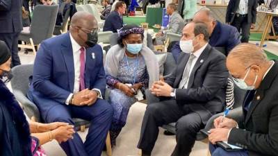 السيسي يلتقي برئيس جمهورية الكونغو في جلاسجو