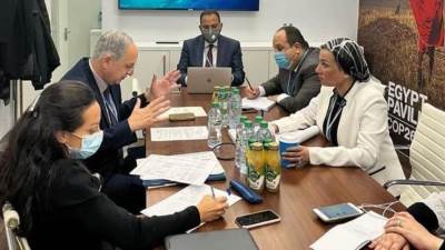 "وزيرة البيئة"تلتقى بنظيرها القبرصى لتبادل الآراء و الرؤى حول الأوضاع البيئية العالمية