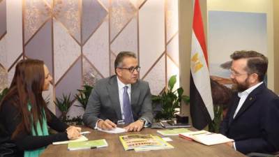 السياحة: لقاءات إعلامية مع أكثر من٢٥من ممثلي كبري وسائل الإعلام الإنجليزية والعالمية