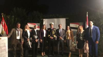 التعليم العالي تستعرض تقريرًا حول فعاليات الاحتفال بانتصارات أكتوبر في روما