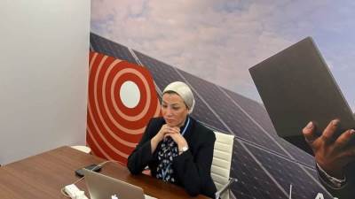 وزيرة البيئة تشارك في الحدث الافتراضي اليوناني رفيع المستوى حول تأثير المناخ