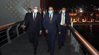 بالصور..."مدبولي"يحضر احتفالا بمناسبة الانتهاء من المرحلة الأولى من مشروع "ممشى أهل مصر"