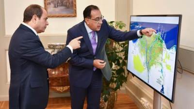 السيسي يتابع تطوير منظومة المصارف في الدلتا ومعالجة مياه الصرف الزراعي