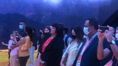 وزيرة الثقافة تزور جناح مصر بـ"اكسبو دبي" وتؤكد: محتوياته تعكس الحضارة المصرية