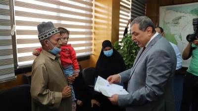 "سعفان": صرف قيمة بوالص التأمين التكافلى لأسر 3 عمالة غير منتظمة