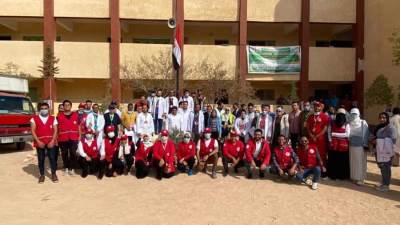 وزيرة التضامن الاجتماعي توجه بتنظيم قوافل تنموية لأهالي مطروح