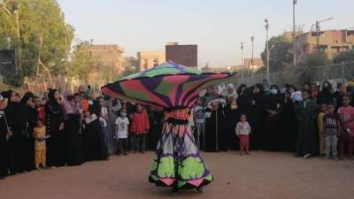 انطلاق المرحلة الثانية من مسرح الشارع "2 كفاية" بقرى حياة كريمة