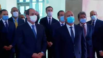 السيسي يصل مقر افتتاح الدورة4 لمعرض النقل الذكي واللوجيستيات والتحول للنقل الأخضر