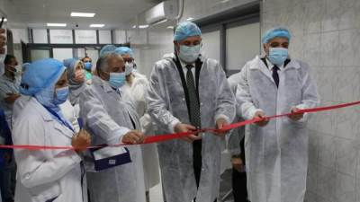 وزير الزراعة يفتتح مركز حيوانات التجارب ذات المستوى العالي من الأمان الحيوي 