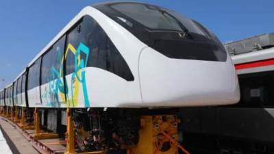 القطار الكهربائي الخفيف يعتبر أطول خط مونوريل في العالم بطول 47كيلو متر