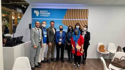 وزيرة البيئة تلتقي ممثلي الدائرة الرسمية للاطفال والشباب فى اتفاقية الأمم المتحدة