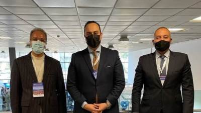 "السبكي" متحدثًا رئيسيًا خلال أعمال الدورة (44) لمؤتمر الاتحاد الدولي للمستشفيات "IHF" ببرشلونة