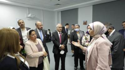 وفد لجنة التعليم بمجلس النواب يزور جامعة الجلالة