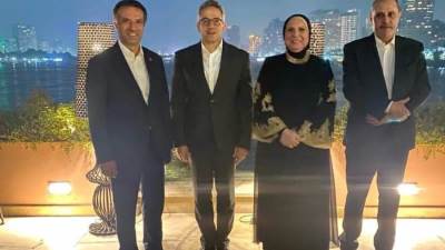 وزير السياحة والآثار يقيم مأدبة عشاء على شرف نظيره الأردني