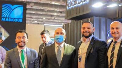 الفريق كامل الوزير يزور جناح مدكور فى اليوم الأخير من فعاليات معرضtransMEA