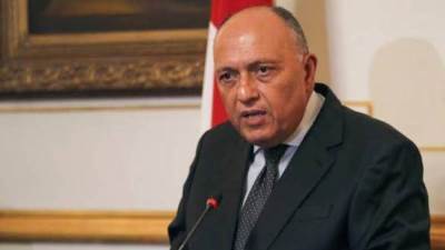 "شكري" يبحث مع رئيس مجموعة البنك الدولى ديفيد مالباس جهود الدولة التنموية