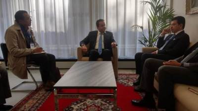 وزير التعليم العالي يلتقي وزيري التعليم البحريني والإماراتي والمدير العام للإيسيسكو