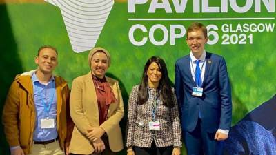 "المشاط" تلتقي عضو المجموعة الاستشارية الشبابية المعنية بتغير المناخ ضمن أنشطتها بجلاسجو