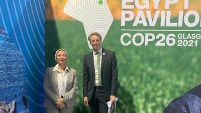 وزيرة البيئة تلتقى نظيرها السويدي لاستضافة مصر مؤتمر المناخ Cop27 العام القادم