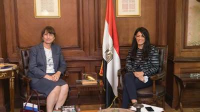 "المشاط" تبحث مع مننسق الأمم المتحدة لدمج مشروعات "حياة كريمة"ضمن الاستراتيجية المشتركة