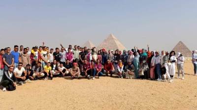 الشباب والرياضة تنظم جولة سياحية لشباب المحافظات الحدودية المشاركين ببرنامج "اهل مصر"