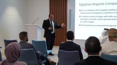 وزارة الطيران المدنى تشارك فى أولى فعالياتها بمعرض إكسبو دبى 2020