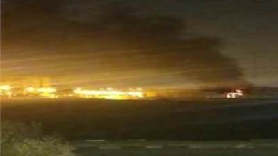 اندلاع حريق ضخم داخل مبنى "النايل سات" المجاور لمدينة الإنتاج الإعلامي