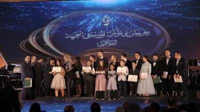 وزيرة الثقافة تسلم جوائز مهرجان الموسيقى العربية 30