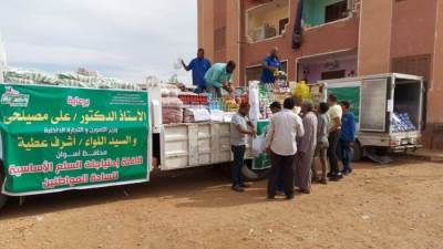 وزير التموين: ضخ كميات كبيرة من السلع بالأماكن ‏المتضررة من السيول بأسوان