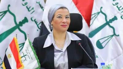 وزيرة البيئة تشهد افتتاح ورشة العمل الخامسة للاتحاد العربى للقضاء الادارى