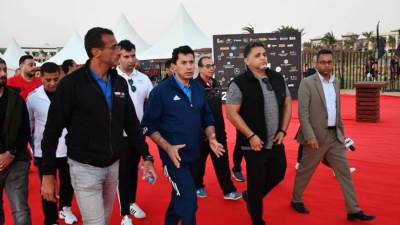 وزير الرياضة يطلق بطولة Iron Man  الدولية في نسختها الأولي بمصر