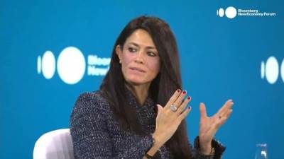 التعاون الدولي: جلسة المناخ منتدى بلومبرج من مُنتدى بلومبرج للاقتصاديات الجديدة بسنغافورة