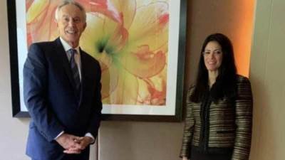 "المشاط" تبحث مع رئيس مؤسسة التغير العالمي التعاون المشترك في مجالات التنمية