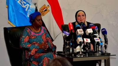 وزيرة التجارة والصناعة تعلن ترتيبات استضافة مصر لقمة الكوميسا11 بالعاصمة الإدارية الجديدة