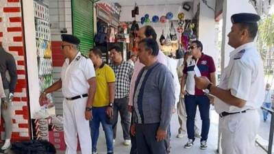 "جهاز برج العرب الجديدة": تحرير 24محضر إشغال وتعد على الطريق بحملة جديدة