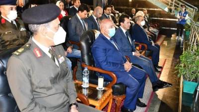 وزراء الرياضة والنقل والإنتاج الحربي يشهدون ختام النسخة الثانية من دوري الوزارات