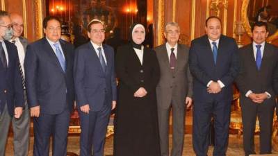 وزيرة التجارة والصناعة تفتتح فعاليات الملتقى الاقتصادي الثامن لدار أخبار اليوم