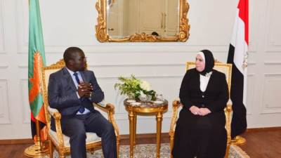 "جامع": 15,1 مليون دولار حجم التبادل التجاري بين مصر وزامبيا خلال 2020