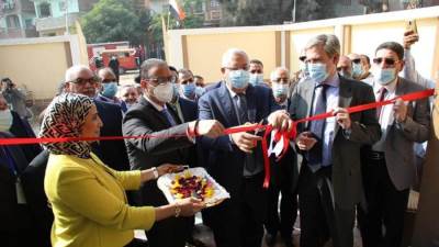 وزير الزراعة ومحافظ الفيوم يفتتحان مركز تجميع الألبان والمرحلة2 لمشروع الميكنة الزراعية