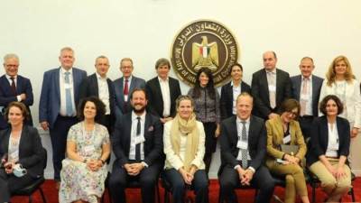 "المشاط" تلتقي وفدًا من الرؤساء التنفيذيين ورواد الأعمال السويسريين لتعزيز التعاون