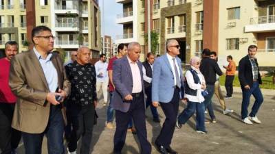 مسئولو الإسكان يتفقدون 6720 وحدة سكنية بمشروع "JANNA"  بمدينة 6 أكتوبر