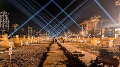 ننشر نص "أنشودة آمون" التي ستغنى اليوم في احتفالية افتتاح طريق الكباش