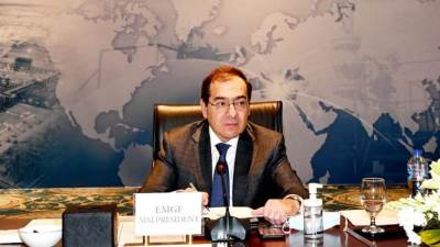 وزير البترول يرأس الاجتماع الوزاري السادس لمنتدى غاز شرق المتوسط