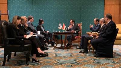 إعلان مشترك بين وزارة البترول والثروة المعدنية المصرية وزيرة الطاقة الإسرائيلية