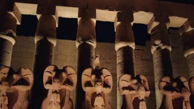 بدأ احتفالية افتتاح طريق الكباش بالأقصر بحضور الرئيس السيسي