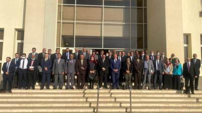 عبد العاطى يشارك في العرض النهائي لنتائج "تطوير نظم أرصاد المنشآت المائية"